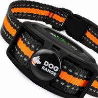 dogrange rechargeable anti bark collar - dual motor tech - humane & no shock training - vibration & beeps active modes - adjustable for all breeds - small medium large dogs logo