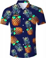 мужская летняя гавайская рубашка: новинка alisister's рубашки на пуговицах с 3d-рисунками логотип