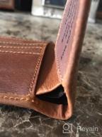 img 1 attached to Forever Personalized Engraved Men's Accessories: Wallets, Card Cases & Money Organizers for Birthday and Anniversary Celebrations review by Jamel Ochoa