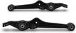 akkon front suspension lower control arm for acura cl, acura tl, and honda accord (2001-2003 cl, 1999-2003 tl, 1998-2002 accord) logo