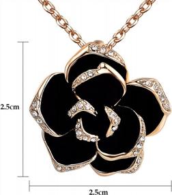 img 3 attached to Cute & Elegant Yoursfs Costume Necklace For Women With Sparkling Cubic Zirconia Pendant