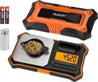 200g x 0.01g fuzion digital pocket scale for jewelry, medicine, food, powder & herb - lcd back-lit display with 6 unit conversion (battery included) logo