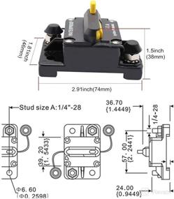 img 1 attached to OUHL Trolling Vehicles Protection Waterproof Replacement Parts : Switches & Relays