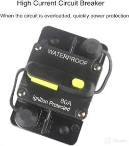 img 3 attached to OUHL Trolling Vehicles Protection Waterproof Replacement Parts : Switches & Relays