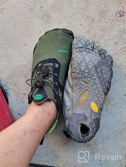 img 1 attached to Men's and Women's 🚣 Waterfall Climbing Shoes for Barefoot Walking review by Jaya Walsh