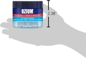 img 3 attached to 🌬️ 4.5 Oz. 4 Pack Ozium Odor Eliminating Gel - Ideal for Homes, Cars, Offices, and More, Outdoor Essence Scent - Bulk Pack of 4