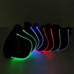 img 3 attached to JIGUOOR LED Hat Light Up Baseball Cap Flash Glow Party Hat Rave Accessories For Festival Club Stage Hip-Hop Performance