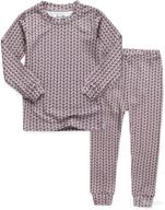 👶 vaenait baby 12m-12years unisex girls and boys long soft rib knit shirring ribbing tencel fabric sleepwear pajamas set logo