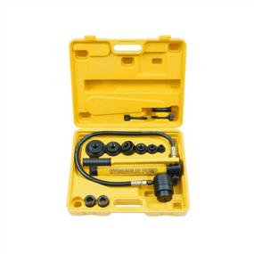 img 4 attached to Hydraulic Hole Punch Knockout Set 6 Dies Hand Pump 16Mm To 51Mm (5/8" - 2 1/64") K-8