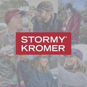img 1 attached to Шапка Stormy Kromer Millie Kromer - зимняя шерстяная шапка с отверстием для хвоста, женская одежда для холодной погоды, теплая