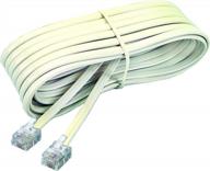 ivory phone line cord - 15 feet - softalk 48107 - essential landline telephone accessory for improved connectivity and communication logo