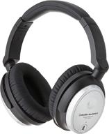 audio-technica anc7b-svis quietpoint noise-cancelling headphones with in-line mic and control логотип