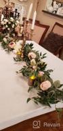 img 1 attached to Add A Touch Of Elegance With Windiy'S 5.9' Artificial Willow Vines And Eucalyptus Garland - Perfect For Weddings And Home Decor review by Brian Cueto