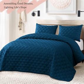 img 3 attached to Exclusivo Mezcla 3 Piece Bedspread Coverlet Bedding ~ Bedding Sets & Collections