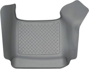img 2 attached to 🐾 Husky Liners Weatherbeater Series Center Hump Floor Liner - Grey for Dodge Ram 1500 (2002-2022) & Ram 1500/2500/3500 (2003-2018), No Manual Transfer Case Shifter - 1 Piece