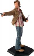 collectible qmx mini masters figure of supernatural's sam winchester logo