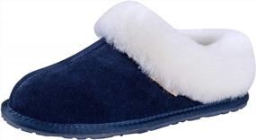 img 2 attached to Women'S Sheepskin Slippers: SLPR Pinecrest For Comfort And Style