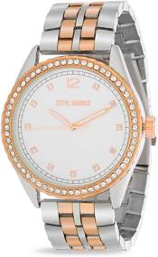 img 4 attached to Steve Madden Fashion Watch Model Women's Watches in Wrist Watches