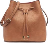 calvin klein gabrianna novelty shoulder women's handbags & wallets : shoulder bags logo