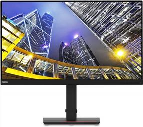 img 4 attached to Lenovo Topseller Monitors T32P - Ultra HD 4K, Anti-Glare Screen, LED Display