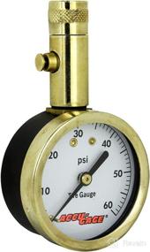 img 1 attached to 🔍 Accu-Gage S60X: Reliable and Accurate 60 PSI Dial Tire Gauge Review