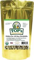 organic usda certified parrot food pellets for hookbills - non-gmo, peanut soy & corn free - ideal for small, medium, and large parrots логотип