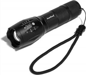 img 2 attached to Powerful And Waterproof AmeriLuck Battery-Operated LED Flashlight: Zoomable With Multi Modes And Durable Aluminum Design