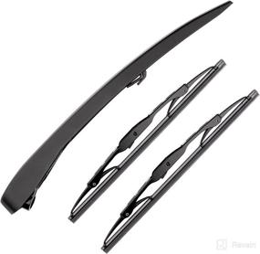 img 4 attached to 🚗 SRX 2010-2016 Rear Windshield Wiper Arm Blade Cap Set Cover Replacement - GAYCICC All-Weather & All-Season Wiper Blades