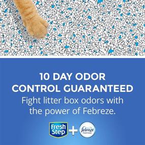 img 2 attached to Fresh Step Lightweight Clumping Cat Litter - 15.4lb: Superior Odor Control and Easy Maintenance