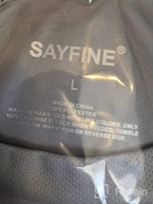 img 1 attached to Stay Cool and Dry with SAYFINE Athletic Moisture-Wicking Assorted Gear review by Dave Connelly