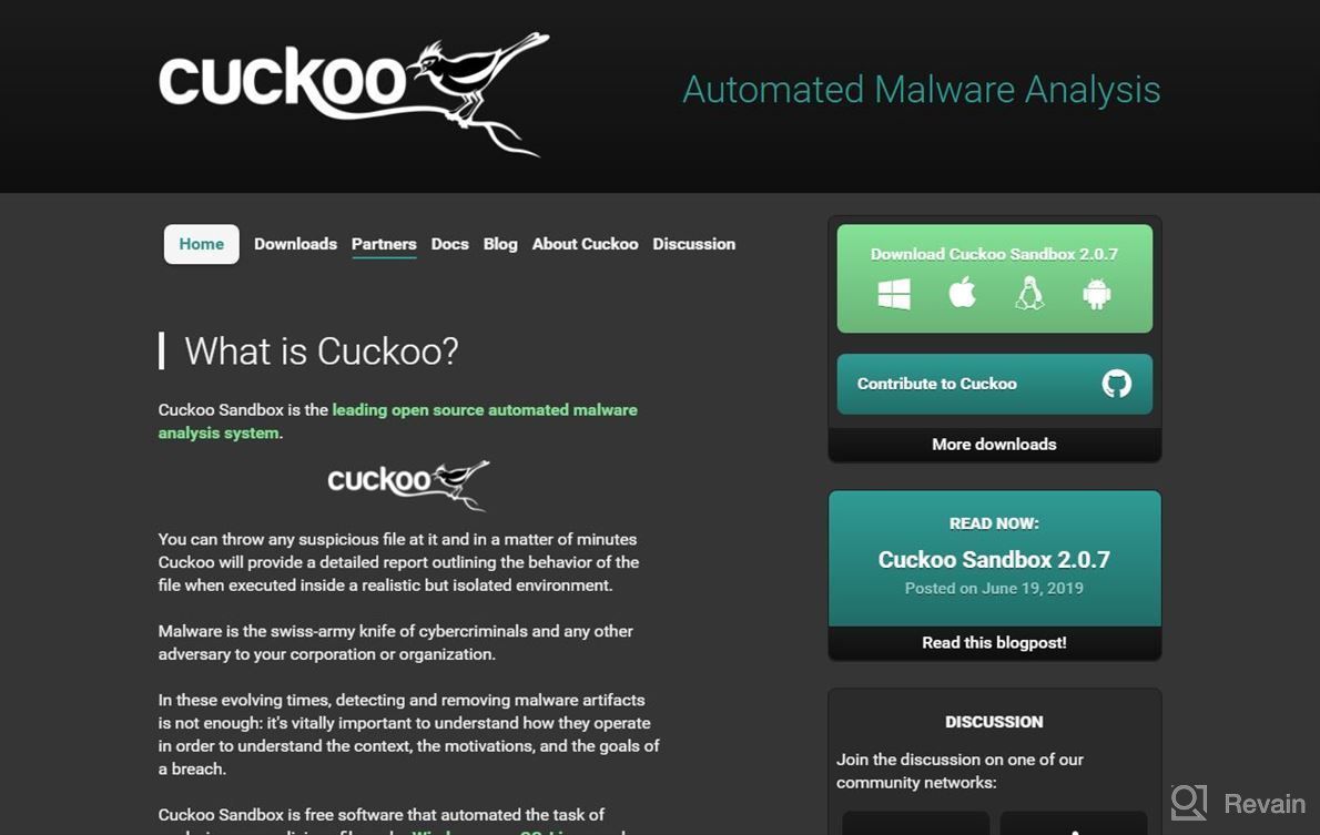 img 1 attached to Cuckoo Sandbox review by Mario Beaklini