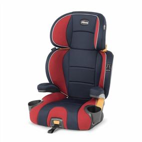 img 4 attached to Chicco KidFit 2-In-1 Booster Car Seat In Horizon Navy And Red - Optimize For SEO