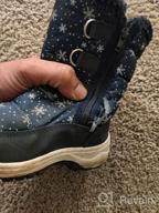 img 1 attached to Apakowa Kids Girls Boys Insulated Fur Winter Warm Snow Boots (Toddler/Little Kid) review by John Stefko