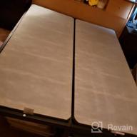 img 1 attached to Enhance Your Mattress With Zayton'S 1.5-Inch Split Bunkie Board For Queen Beds - Full Assembly In Trendy Grey review by Ruben Weaver