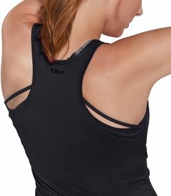 img 2 attached to TSLA Women'S Workout Tank Tops, Athletic Exercise Gym Yoga Tank Top, Active Dry Fit Running Summer Tanks