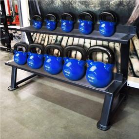 img 1 attached to Get Fit And Stay Strong With Yes4All'S Vinyl Coated Kettlebell Set - 7 Weights Available For Your Strength Training Needs