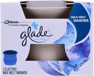 🕯️ glade wax melts electric warmer – gold, 1 count | boost your space with pledge 74920 logo