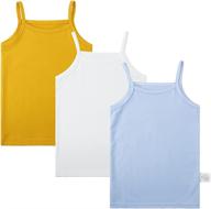 👕 breathable boys' clothing: gleaming grain toddler undershirts - tops, tees & shirts logo