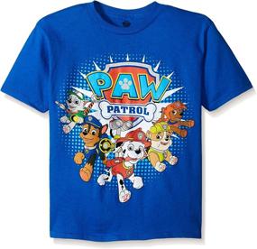 img 1 attached to 👕 Adorable Patrol Toddler Group Sleeve T Shirt: Boys' Clothing Must-Have at Tops, Tees & Shirts