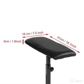 img 1 attached to Professional Tattoo Armrest Adjustable Foldable
