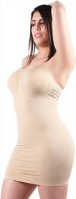 img 4 attached to SlimMe Strapless Shapewear Slip Control Shaper