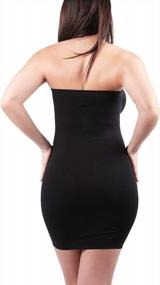img 3 attached to SlimMe Strapless Shapewear Slip Control Shaper