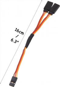 img 3 attached to 5 шт. 150 мм Y-образный удлинительный кабель для Futaba JR Y Harness Servo-идеально подходит для удлинения!