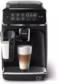 img 3 attached to Philips 3200 Series Espresso Machine: LatteGo, Iced Coffee & More in Stunning Black