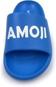 img 2 attached to Amoji Children's Summer Slip-On Sandals 3034