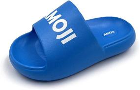 img 4 attached to Amoji Children's Summer Slip-On Sandals 3034