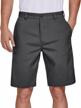 puli men's golf hybrid shorts - casual chino with stretch, quick dry technology and pockets for a comfortable and lightweight fit logo