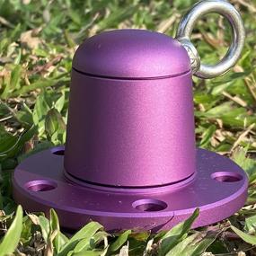 img 4 attached to Runner Camping Swivel Heavy Purple