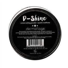 img 1 attached to Get Flawless Skin With D-Shine Banana Powder - The Perfect Anti-Shine And Makeup Setting Solution!