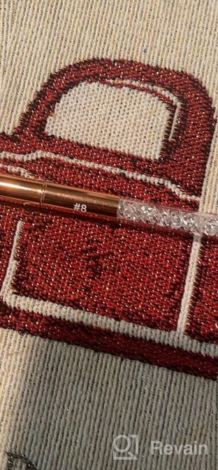 img 1 attached to 🖌️ Saviland Size 14 Kolinsky Acrylic Nail Brush – Premium Brush for Acrylic Powder with Bronze Gold Kolinsky Hair and Broken Diamond Handle – Ideal for Both Beginner and Professional Nail Artistry review by Allen Tchida